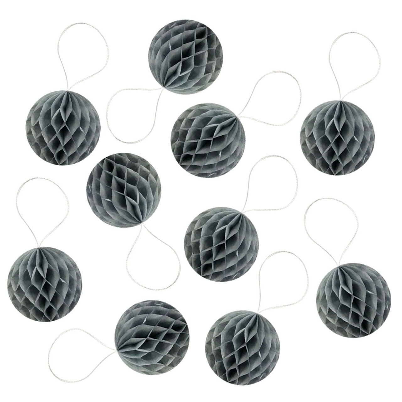 Wrapables Mini Honeycomb Ball Party Decorations for Weddings, Birthday Parties, Baby Showers and Nursery Decor (Set of 10), 2"